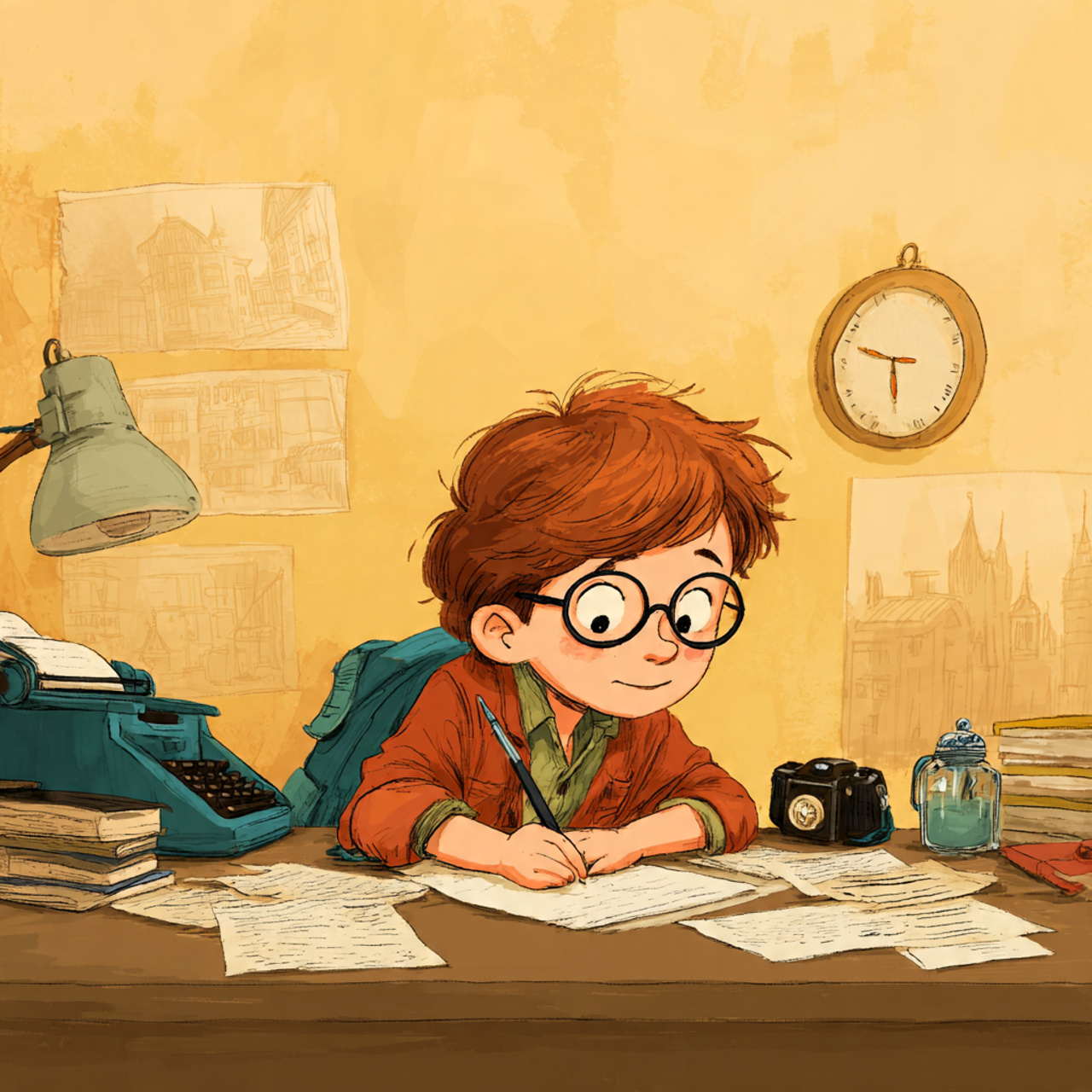 Letter from a son to this father expressing dislike of his present job